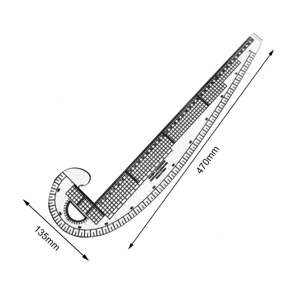 Thước dẻo 6501 và 3245 vẽ đường cong , đường thẳng dùng trong thiết kế rập may mặc