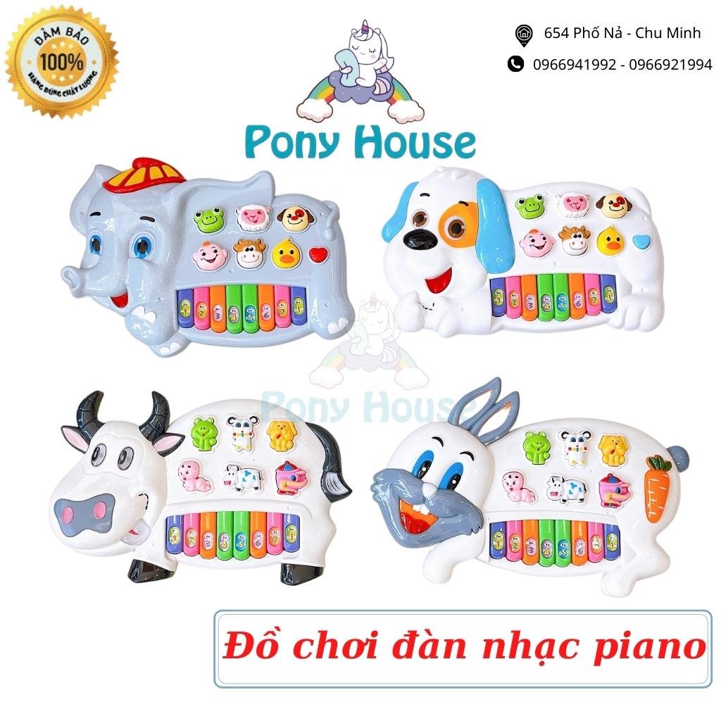 ✼Đồ Chơi Đàn Piano Cho Bé Hình Con Vật Thỏ, Trâu, Bò, Chó Phát Nhạc, Tiếng Kêu Đa Dạng Vui Nhộn Cao Cấp