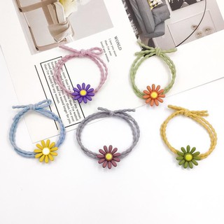 Dây thun cột tóc buộc tóc nữ hoa cúc đẹp dễ thương Hàn Quốc