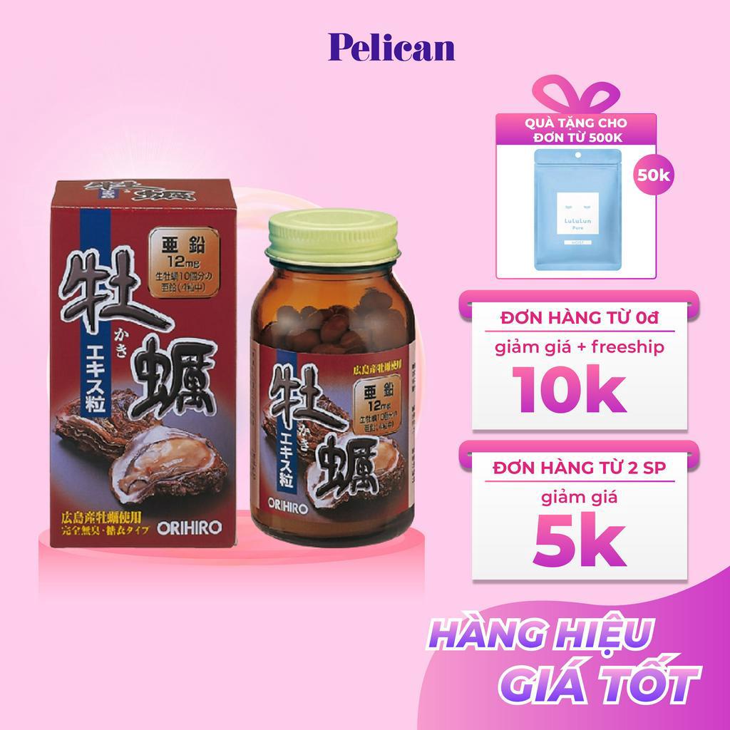 Viên uống hàu biển tươi Orihiro tăng cường sl 120 viên Nhật Bản