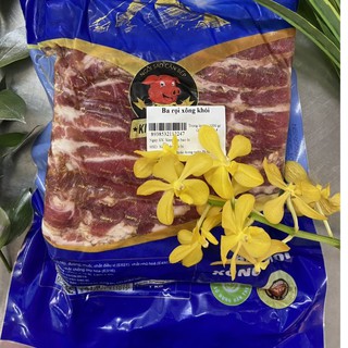 Thịt Ba Rọi Xông Khói Bịch 1kg Date Mới