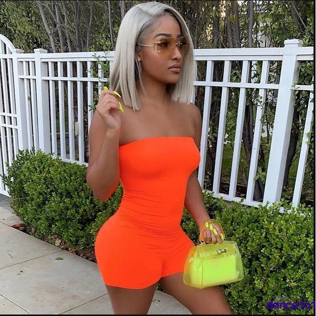 Áo liền quần ngắn dáng ôm vừa vặn thời trang hè cho nữ