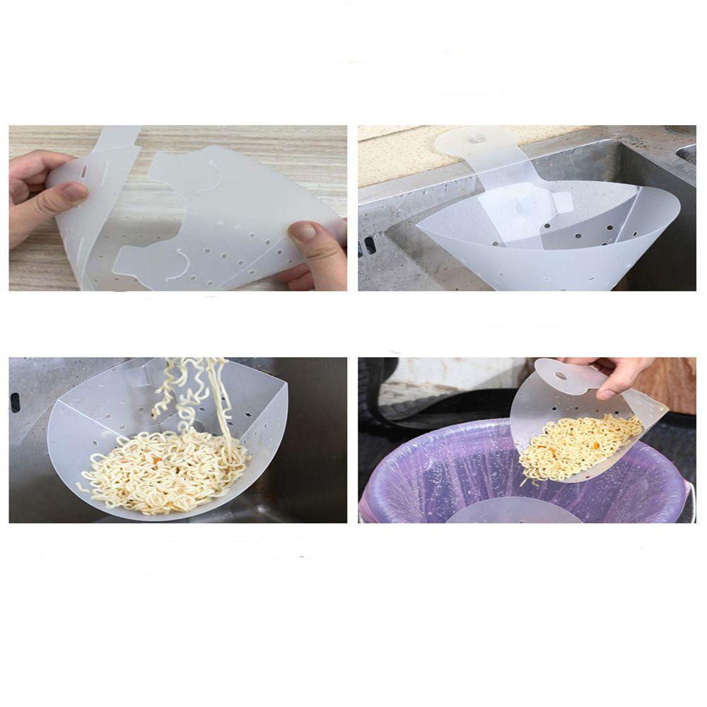 1 Phễu Lọc Phân Loại Rác Bồn Rửa Tay Trái Có Thể Gập Gọn Cho Nhà Bếp