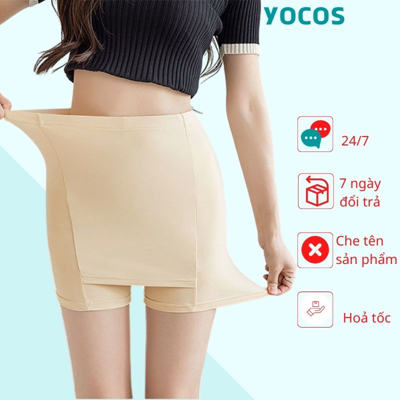 Quần bảo hộ,quần an toàn mặc trong váy chất liệu mềm mát YOCO'S QV001