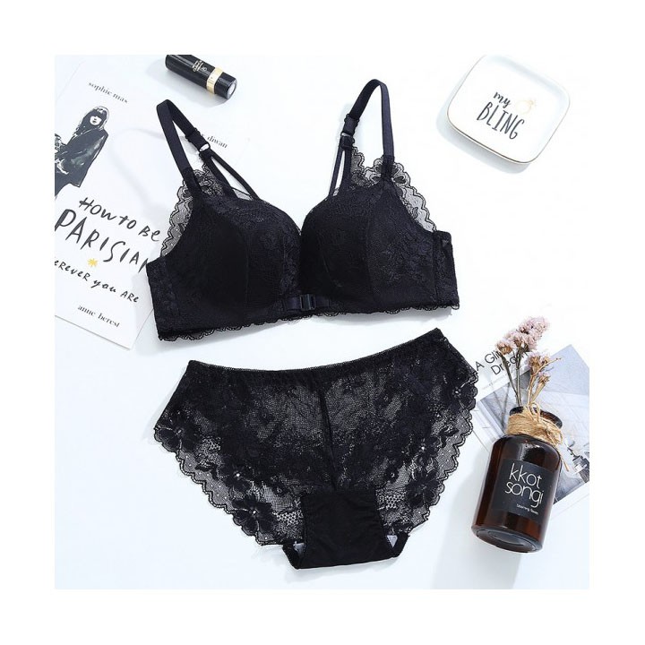 Bộ đồ lót ren cài trước mút ép nâng ngực siêu đẩy không gọng - BL10 | BigBuy360 - bigbuy360.vn