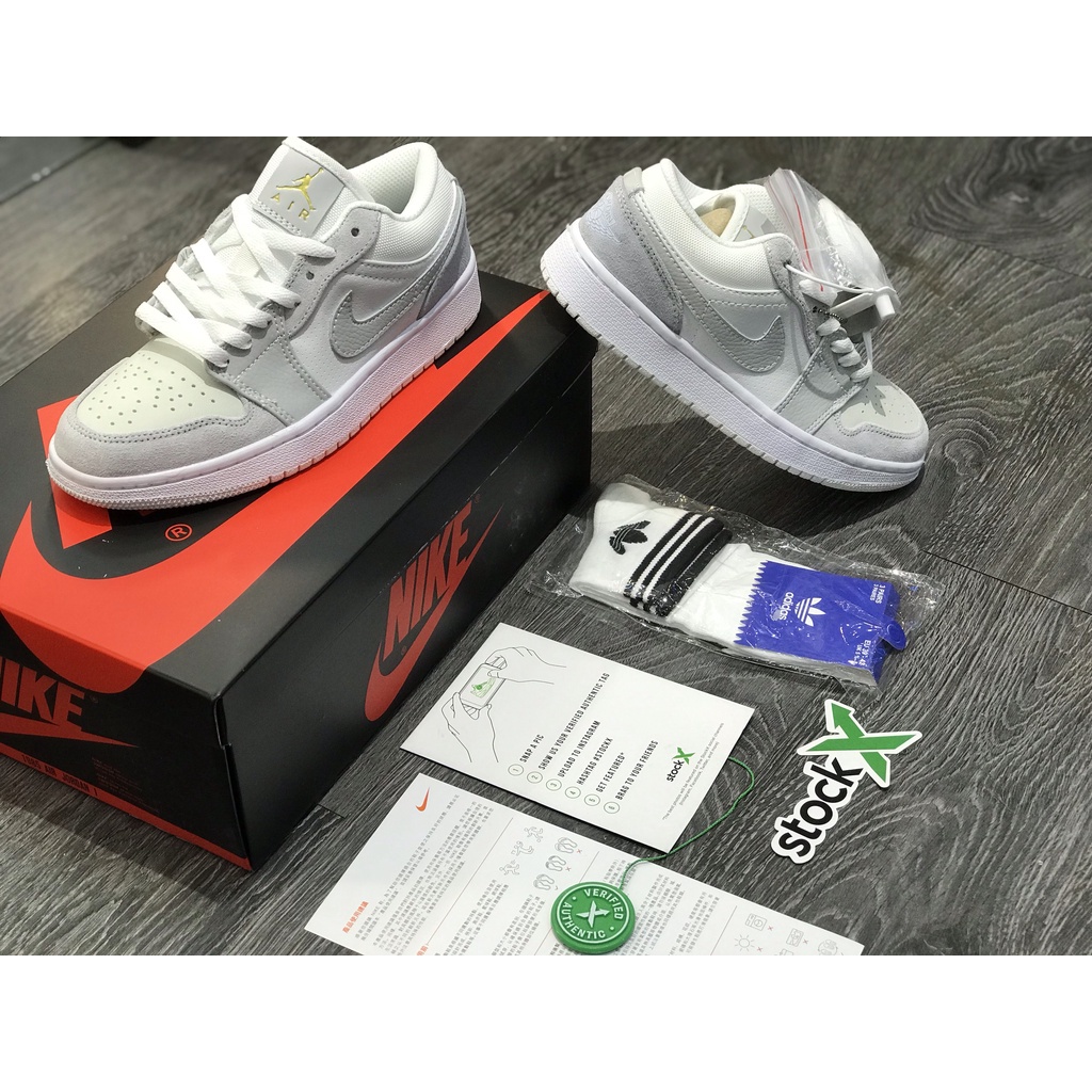 Siêu Phẩm Giày Thể Thao Sneaker J.D Pa.ri Xám Trắng Cao Cấp Ảnh thật + freeship