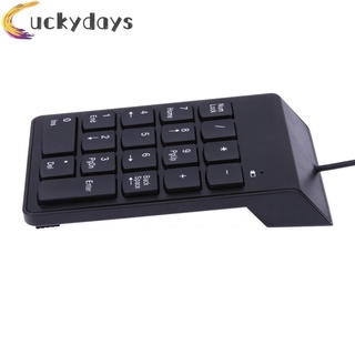 Bàn phím số 18 phím mini cổng USB cho laptop Note