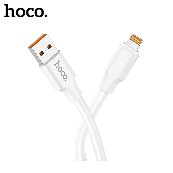 Cáp sạc nhanh 3A Hoco DU17 dây TPE siêu bền hỗ trợ truyền dữ liệu dài 1M cho Smartphone