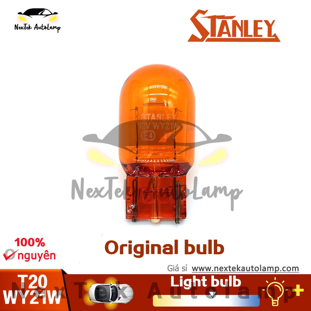 STANLEY T20 WY21W 1881 Bóng đèn Xoay Hổ Phách Đèn giao thông đô thị tắc nghẽn Đèn thế hệ tiếp theo Tự động điều chỉnh ánh sáng (1 bóng đèn)