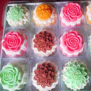 BỘ 12 KHUÔN RAU CÂU , TRUNG THU HÌNH KHÁC NHAU