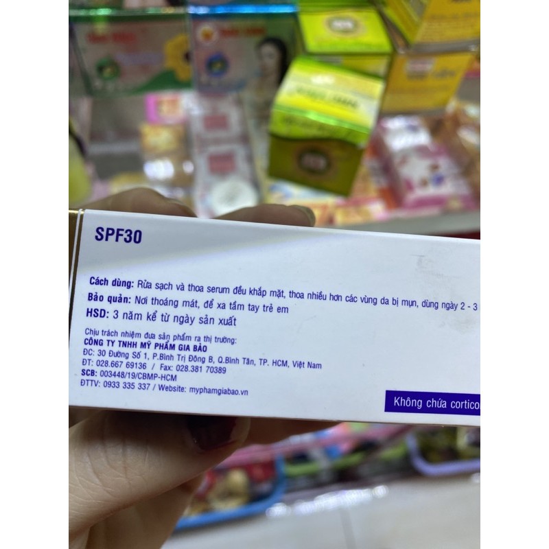 Serum essence giảm mụn-thâm-sẹo 10ml