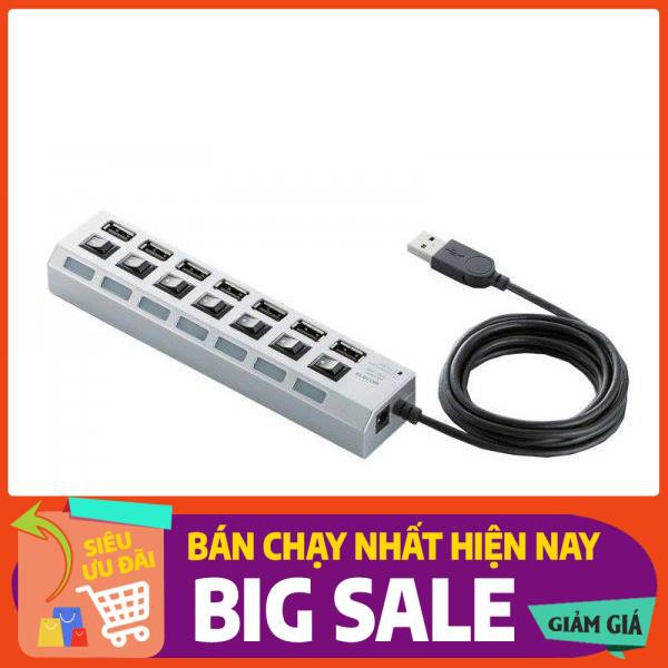 Bộ chua usb 7 cổng - Hub chia usb 1 ra 7 có công tắc - Hàng loại 1