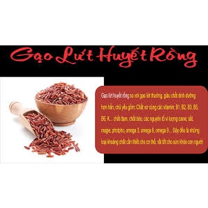 Gạo lứt Trần Anh Food - Gạo lứt huyết rồng giảm cân 1kg gành cho người tiểu đường eatclean