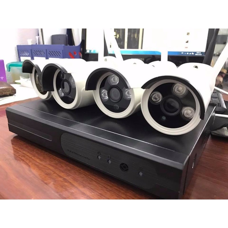 Bộ Kit Camera Không Dây NVR KIT Full HD 2.0