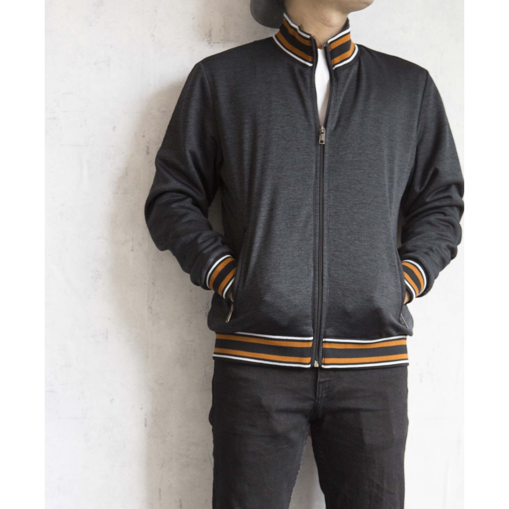 Áo khoác nỉ nam cổ cao khóa kéo basic thể thao Sonvnxk - AKNZR785