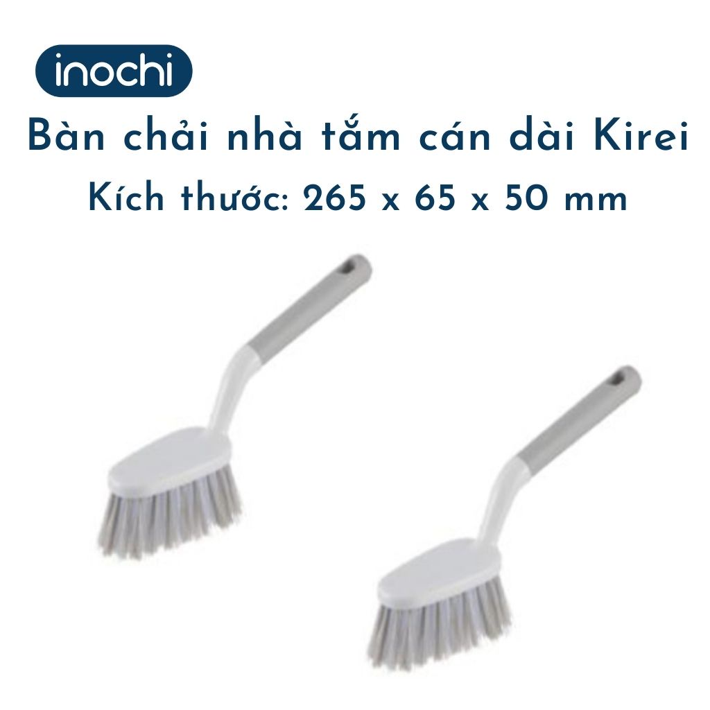 Bàn Chải Nhà Tắm Kirei INOCHI Nhỏ Gọn Nhiều Kích Thước, Chất Liệu Nhựa Cao Cấp Mang Lại Không Gian Sống Sạch Đẹp