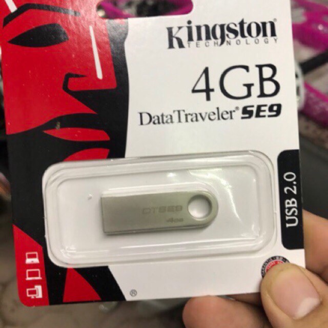 USB KINGSTON DATATRAVELER SE9 4GB/8GB/16Gb (BH 12 THÁNG)