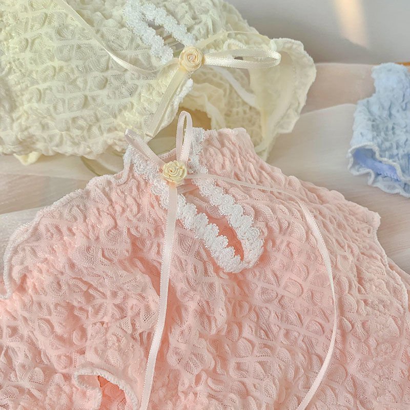 Quần lót nữ ren cao cấp, lưng thun co dãn 4 chiều, cạp vừa đính nơ xinh xắn HLBOUTIQUE L2832