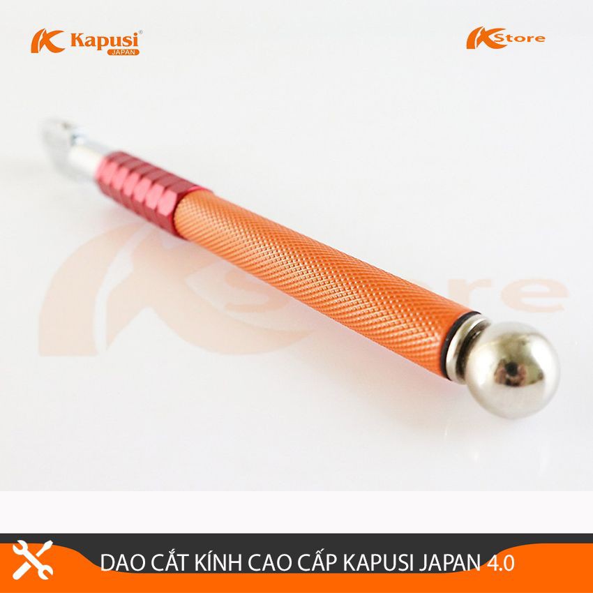 DAO CẮT KÍNH CAO CẤP KAPUSI JAPAN 4.0MM, DAO CẮT KÍNH NHẬT BẢN, CAM KẾT HÀNG CHÍNH HÃNG