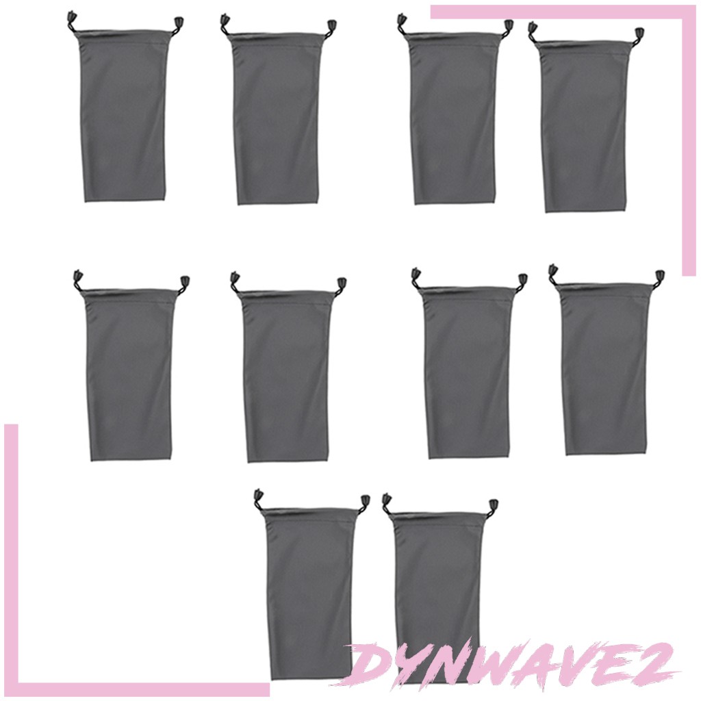 Set 10 Túi Nylon Dây Rút Đựng Điện Thoại Mp3 7 11cm Dynwave2