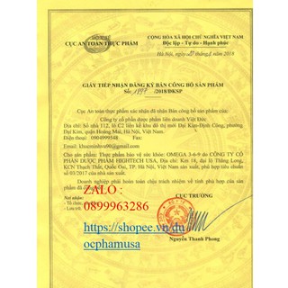 Dầu cá OMEGA 3-6-9 GIÚP TĂNG CƯỜNG THỊ LỰC