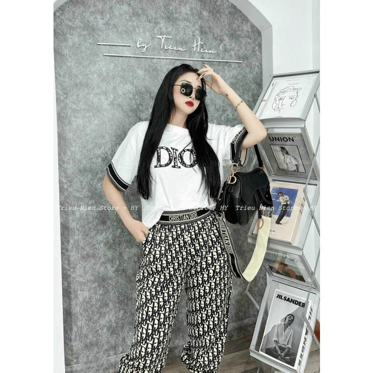 Sét Cotton Có In LOGO Thương Hiệu ĐÌ Ơ Siêu HOT, Nhanh Tay Đặt Đơn Kẻo Hết! UP