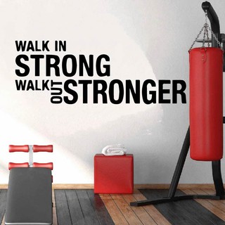 Decal Trang trí, tạo động lực cho khách hàng, đột phá doanh thu trong Phòng GYM P8