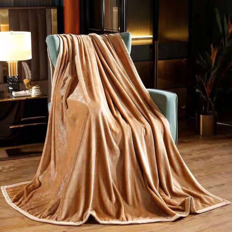 Chăn lông tuyết, lông thỏ Muji - BLANKET dùng 4 mùa siêu mềm mịn kích thước 2m x 2m3 cao cấp - Chăn Hè Thu Đông Cao Cấp