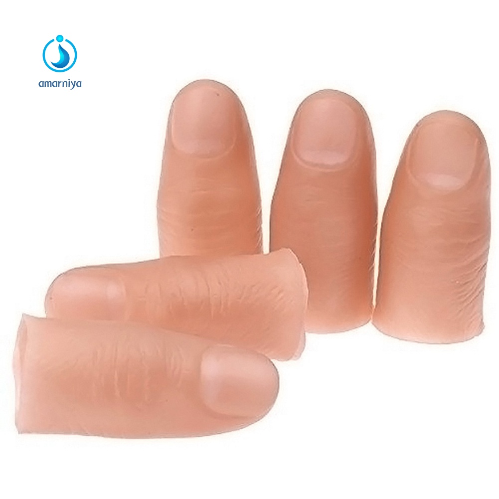 Set 5 Ngón Tay Giả Mềm Làm Ảo Thuật