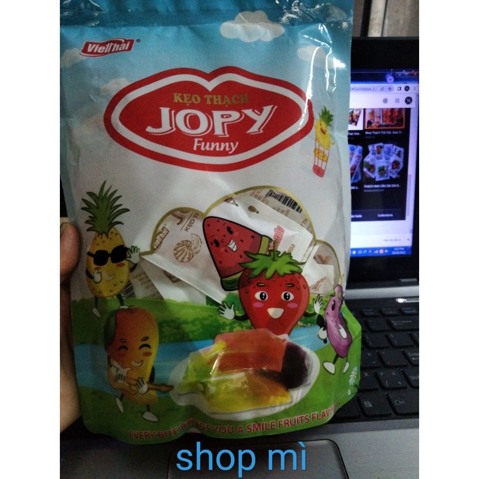 Kẹo Thạch trái cây JOPY Funny hiệu Việt Thái 360gr