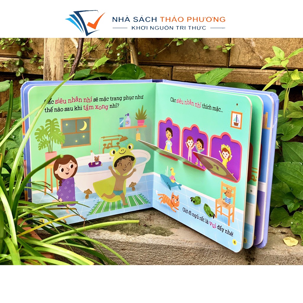 Sách - Lift the flap - Kỹ năng sống dành cho trẻ - Lật mở khám phá dành cho bé từ 0 - 6 tuổi (lẻ cuốn)