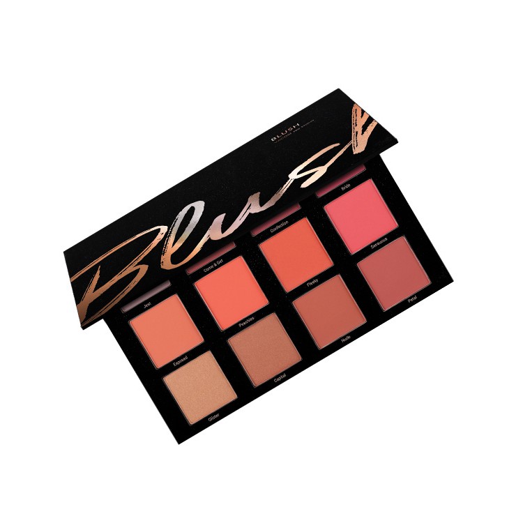 BẢNG MÁ HỒNG CHUYÊN NGHIỆP 12 Ô - 66BP BLUSH  -VACOSI PRO STUDIO BLUSH PALETTE