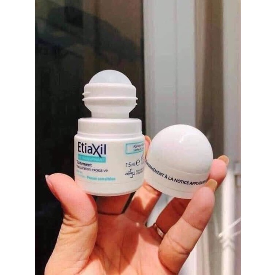 Lăn Nách Khử Mùi Etiaxil 15ML [CHÍNH HÃNG PHÁP] dành cho da nhạy cảm, giảm mồ hôi nam nữ