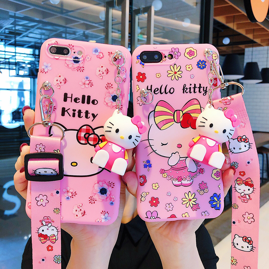 Ốp điện thoại mền Hello Kitty cho Huawei Y9s Y6 2019 Y7 2018 Y7 Y9 prime Y9 2019 Nova 5T 2lite 3 3i 5 5pro 6 6se 7i