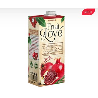 NƯỚC TRÁI CÂY CAO CẤP FRUIT LOVE LỰU TÁO - HỘP 1L