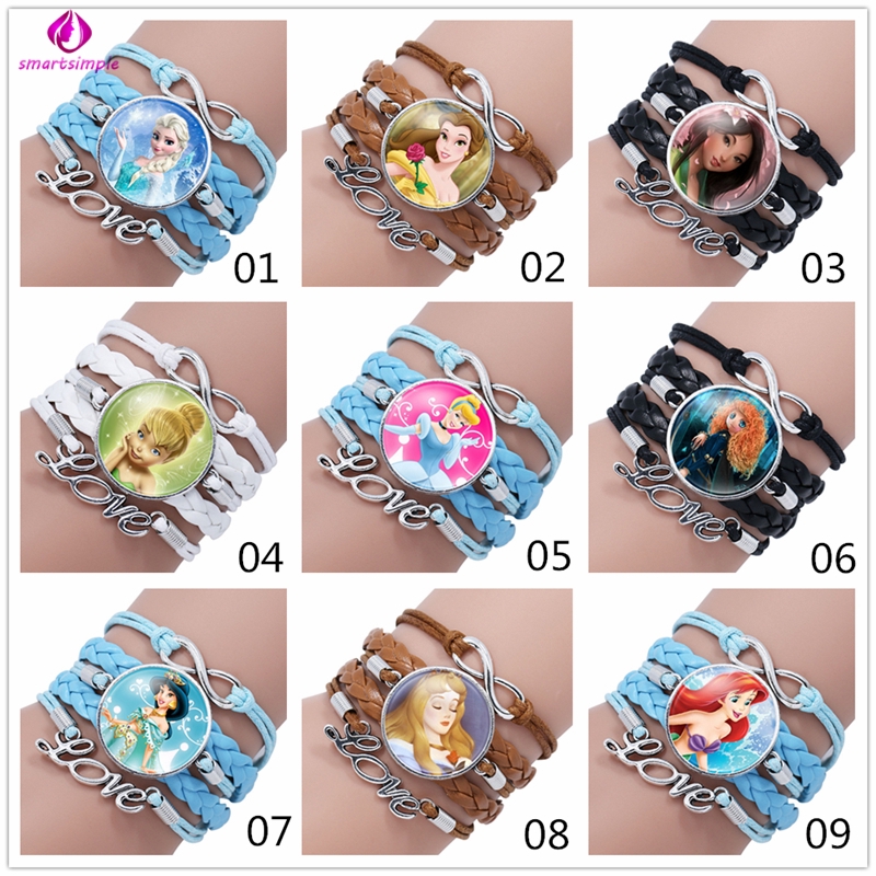 Vòng Tay Công Chúa Disney 19 Kiểu Đáng Yêu