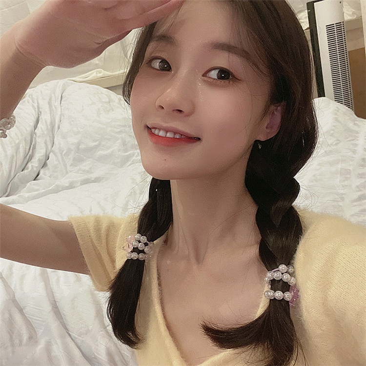 Dây Buộc Tóc Đa Năng Hình Gấu Dễ Thương Thời Trang Mùa Hè Cho Nữ