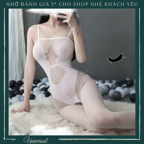 Bộ Jumpsuit Lưới Hai Dây Siêu Mỏng Sexy - Set Liền Lưới Tôn Ba Vòng Cực Gợi Cảm UNIVERSALXXX - DNS18 | BigBuy360 - bigbuy360.vn