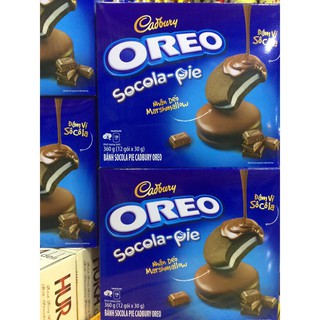 Kinh Đô - Bánh Oreo Socola-Pie 360g (12 gói x 30g)