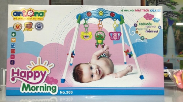 <ZIZI KIDS> KỆ CHỮ A TREO NÔI " MẶT TRỜI CỦA BÉ" HÀNG VIỆT NAM CAO CẤP