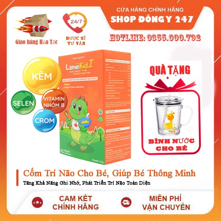 Cốm LaminKid - Bé ăn ngon, tăng cân tốt, đề kháng khỏe tại Vinmec