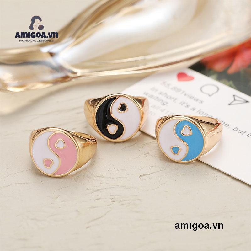 ✨✨Nhẫn Thời Trang Hình Trái Tim Nhỏ Xinh Sáng Tạo Cho Nữ