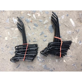 Móc Lưới 150 Chiếc Tay Cài Lưới Sắt Đen GIÁ SỈ