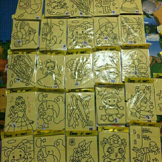 Tranh cát a4 ( không kèm cát )