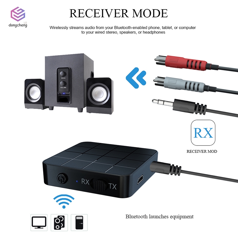 Thiết Bị Nhận Tín Hiệu Âm Thanh Bluetooth 5.0 Cho Xe Hơi