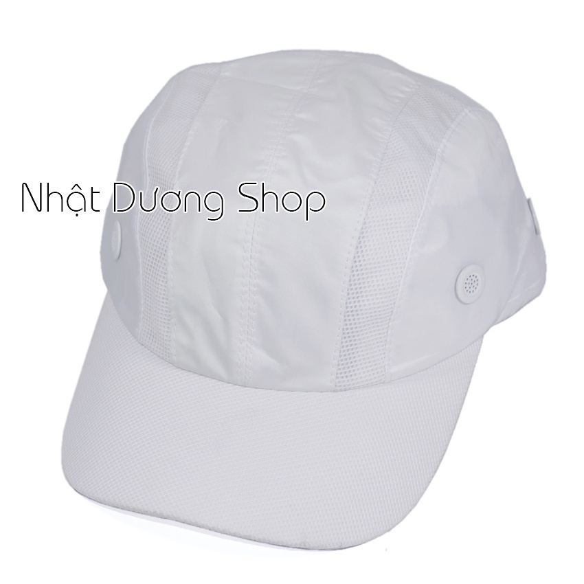 Nón dù TS 2 sò 2 bên hông vá lưới - Chất liệu vải dù cao cấp kết hợp lưới xịn, thích hợp cho mấy ace dân chơi nón nha
