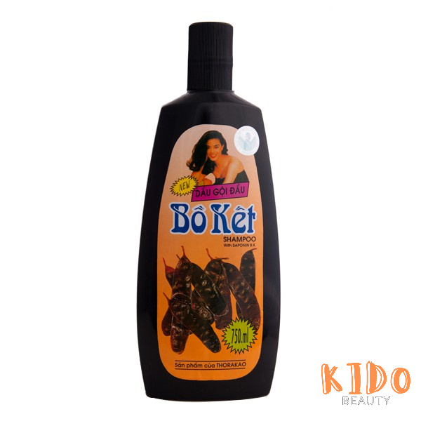 Dầu gội đầu bồ kết Thorakao 750ml dưỡng tóc suông mượt