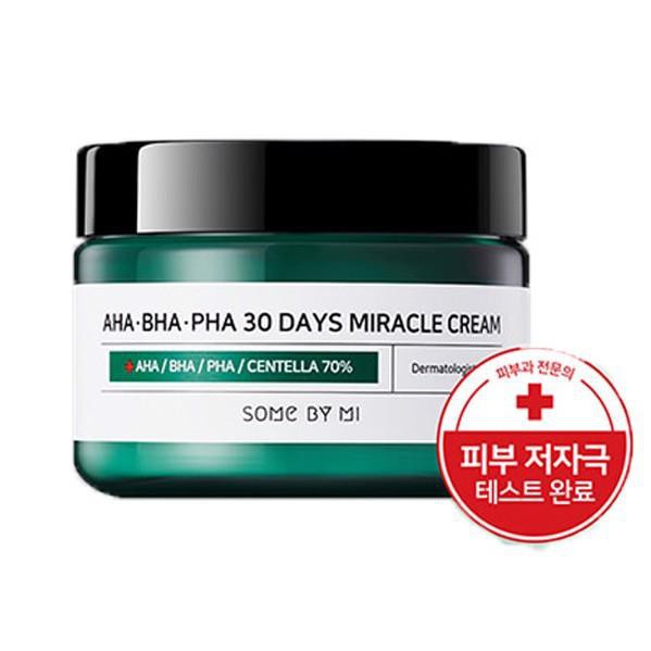 Kem dưỡng ẩm ngừa mụn mùa đông hiệu quả Some By Mi MOON21 AHA-BHA-PHA 30 Days Miracle Cream 60ml