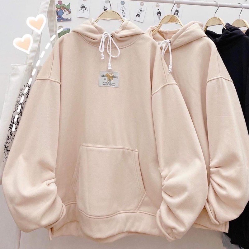 Áo Hoodie Logo Unisex Nỉ Bông siêu mịn Form rộng unisex (100% Ảnh Thật của shop) [FREESHIP] | BigBuy360 - bigbuy360.vn