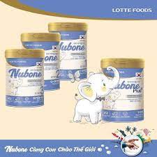 Sữa bột Nubone Step 1 và Plus+ loại 750g nhập khẩu nguyên lon từ Hàn Quốc